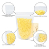 Stand Up Transparent Zipper Bag