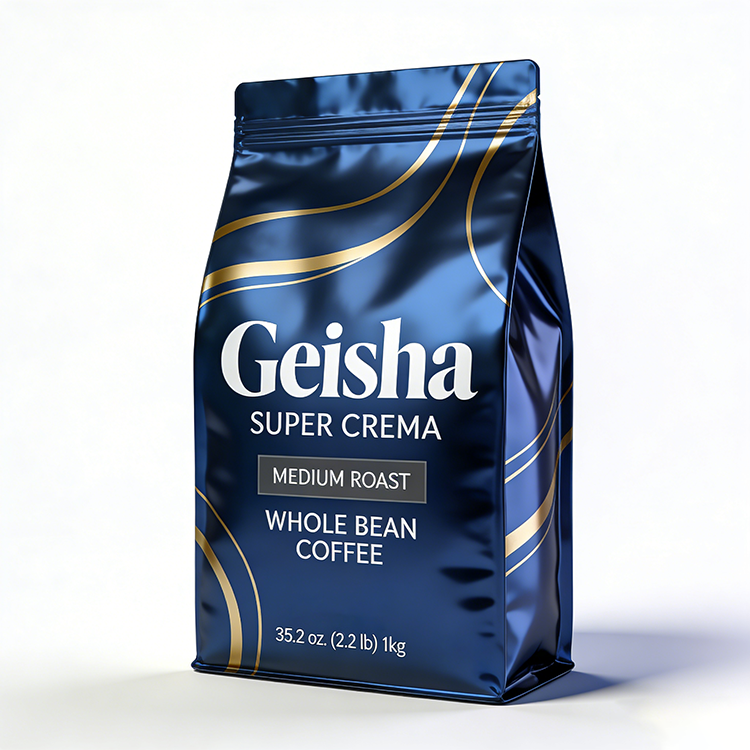 Coffee Bag with Zipper