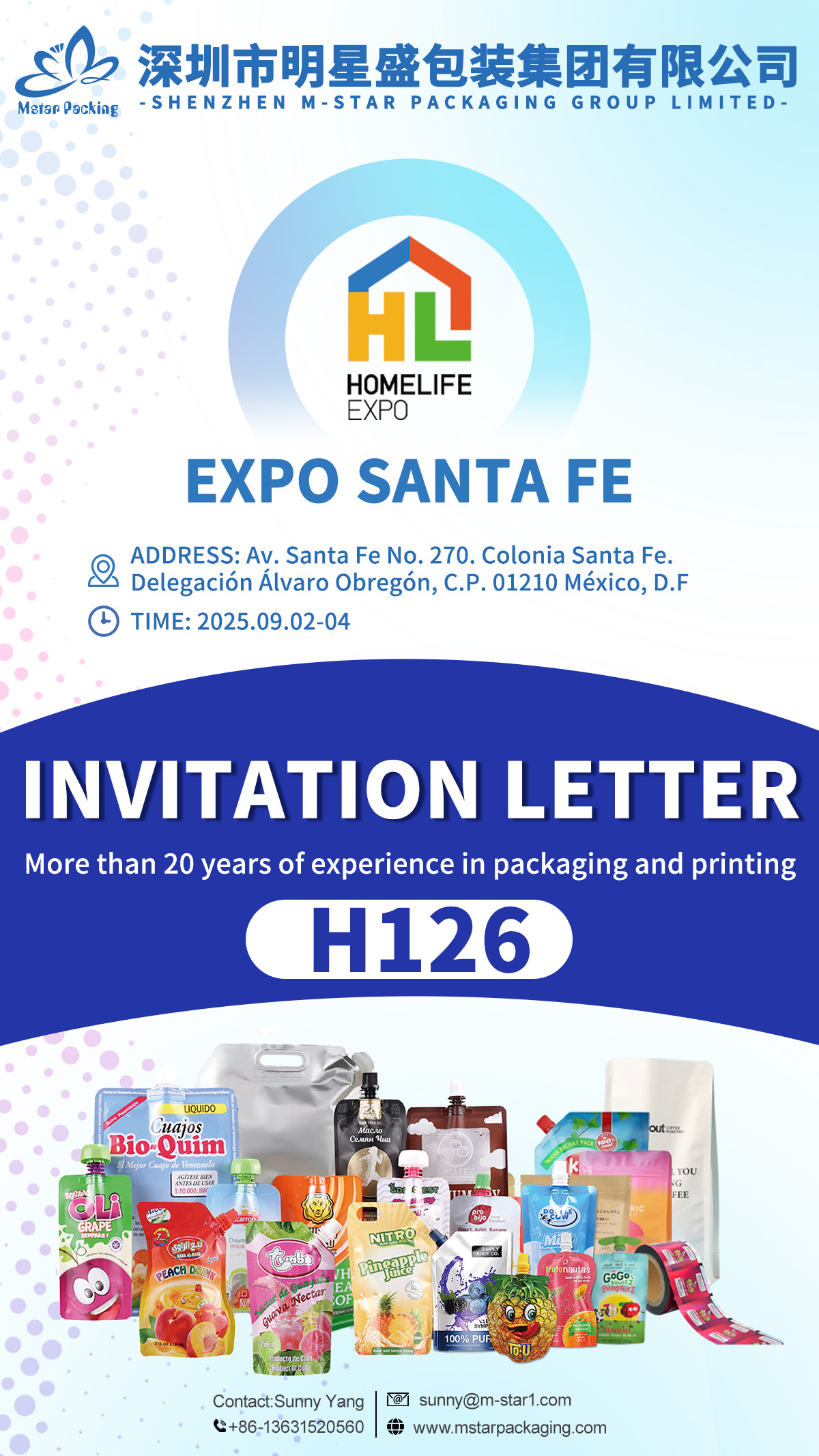 Set Sail for Mexico! M-star Packaging Shines at China Brand Expo