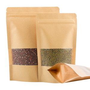 Kraft Paper Bags with Window( In Stock)