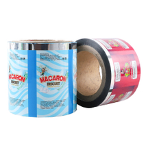 Biscuit packaging roll film