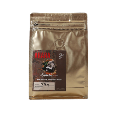 Coffee bag with valve