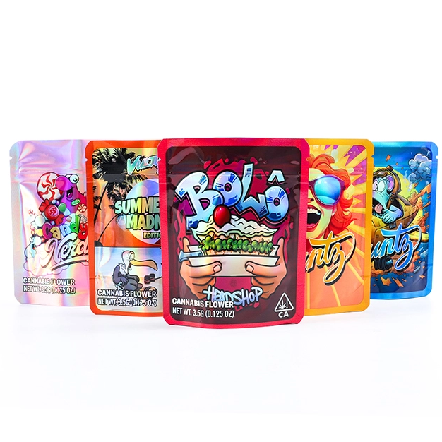 How long is the production cycle for custom Mylar bags with logos using digital printing?