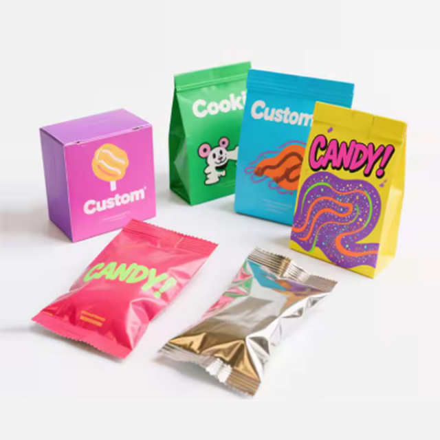 Mylar Packaging for Candy Cookies