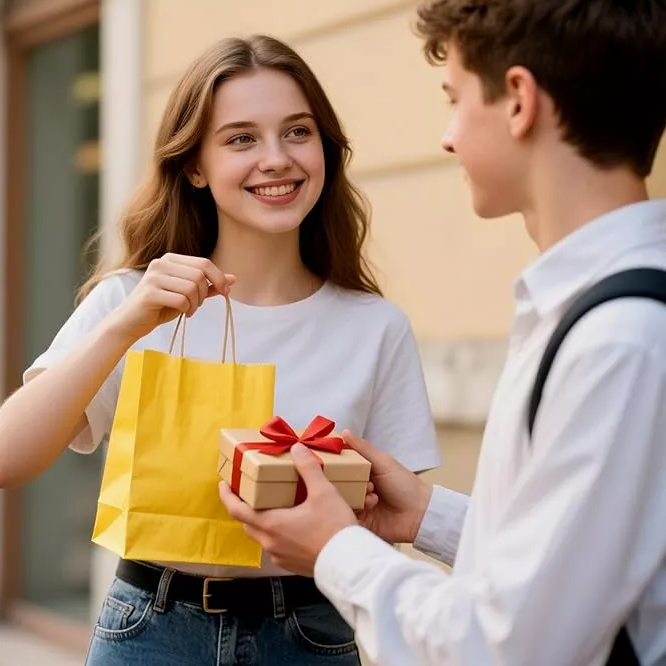 Festive Edition: Shopping Bags & Kraft Paper Bags with Handles
