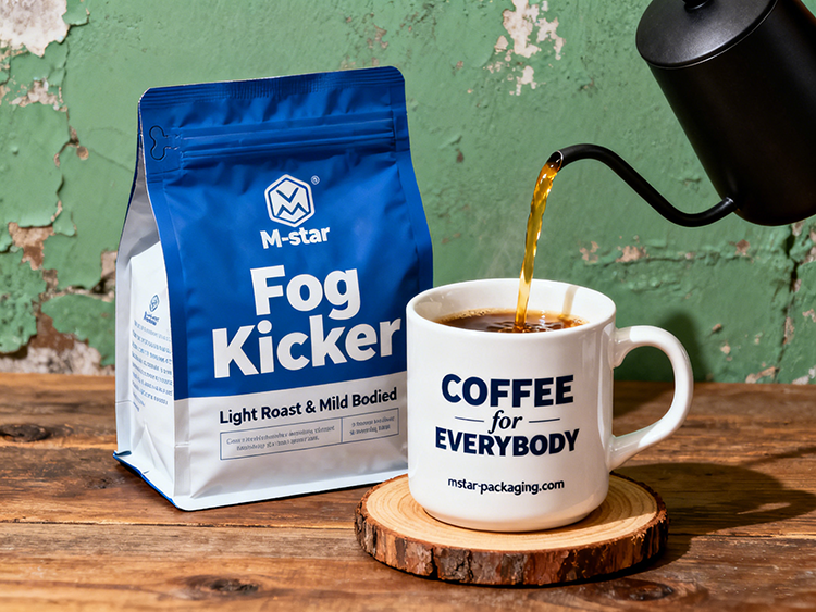 Coffee Bag with Brand Logo