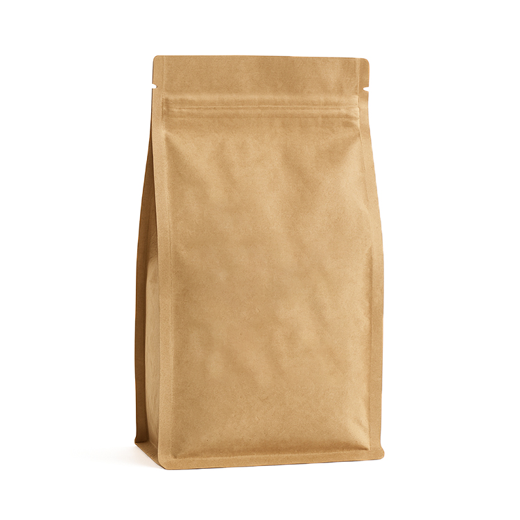 Coffee Bag, Biodegradable Kraft Paper Material