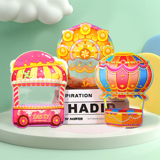 Cube Coffee Bag With Side Zipper