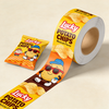 Customized Plastic Film Roll Food Grade Rollstock Jumbo Roll Plastic Pet Film Rolls Food Packaging With Logo