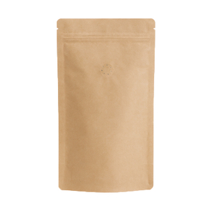 Coffee Bag with Valve and Zipper