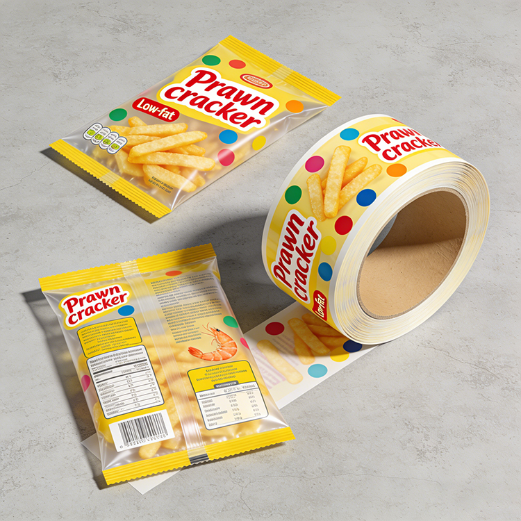 Food Packaging Roll Film Processing on Automated Line
