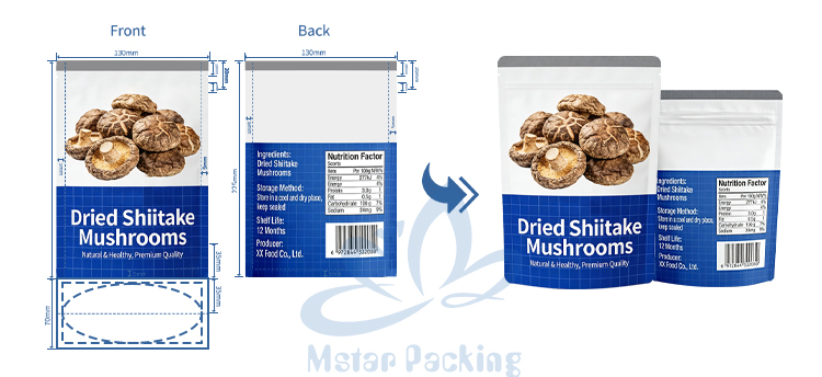 Stand Up Pouch Design