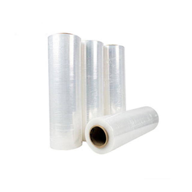 Stretch Film securing transport packaging