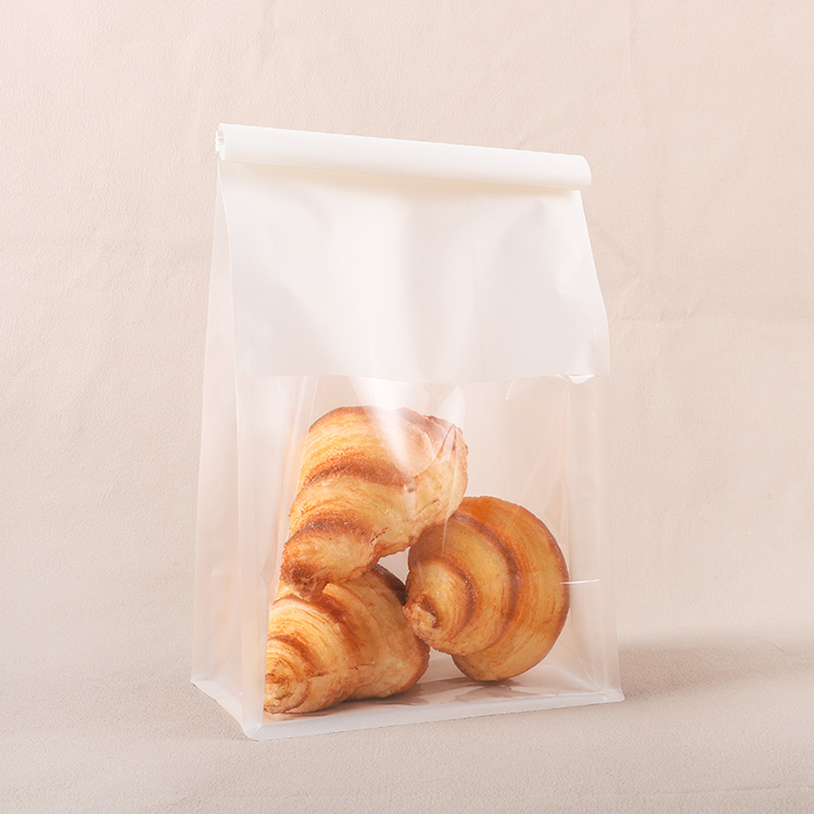 Artisan bread stored securely in a breathable bag